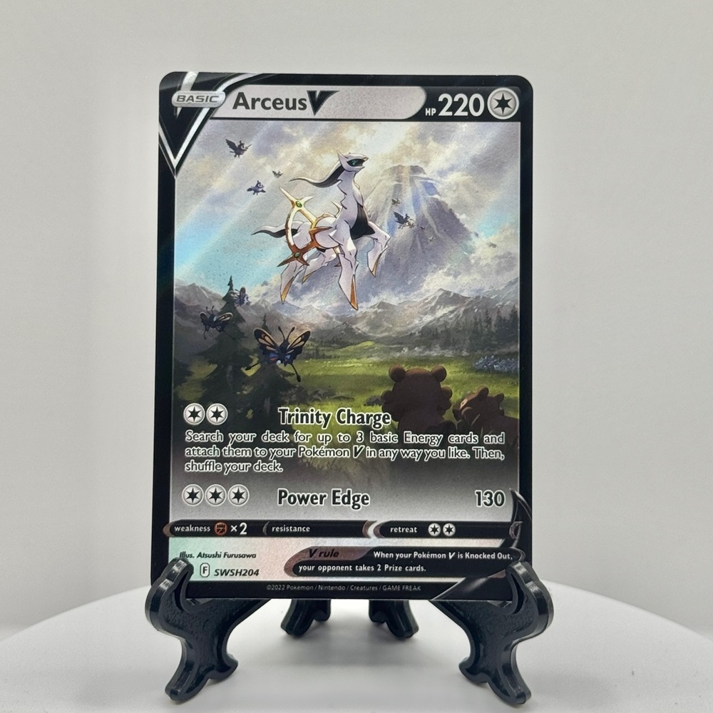 Pokémon ~ Arceus V Card